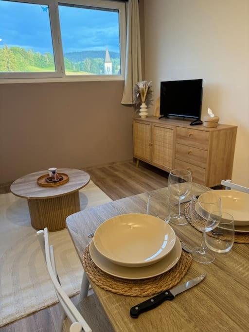 Studio Cosy Au Coeur Du Haut-Jura Foncine-le-Bas Extérieur photo